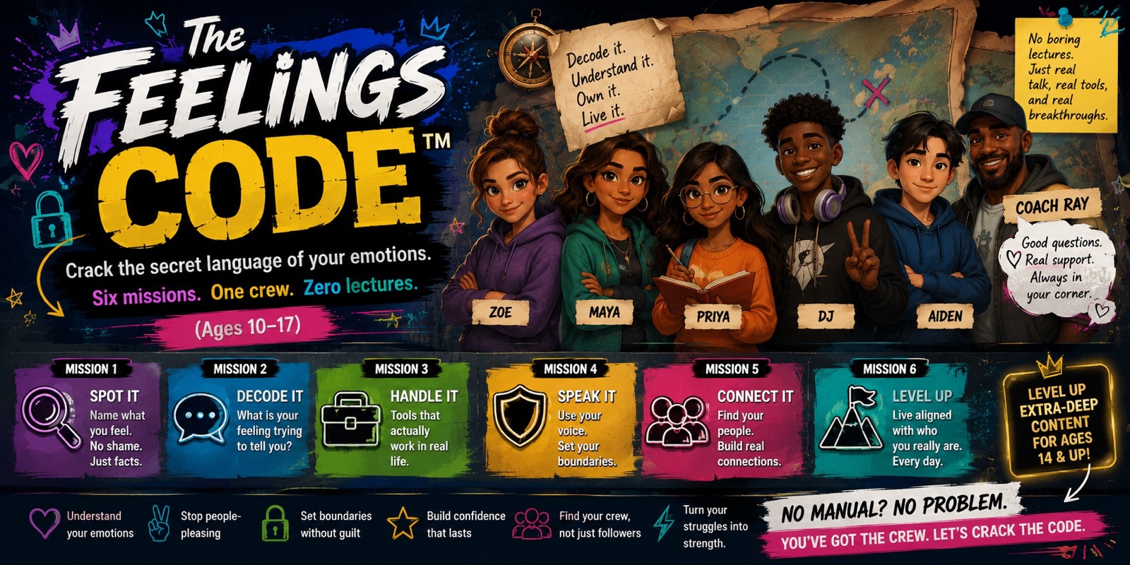 The Feelings Code™ — Crack the secret language of your emotions — GraceRoot Institute